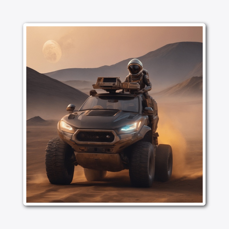 A journey across a distant planet