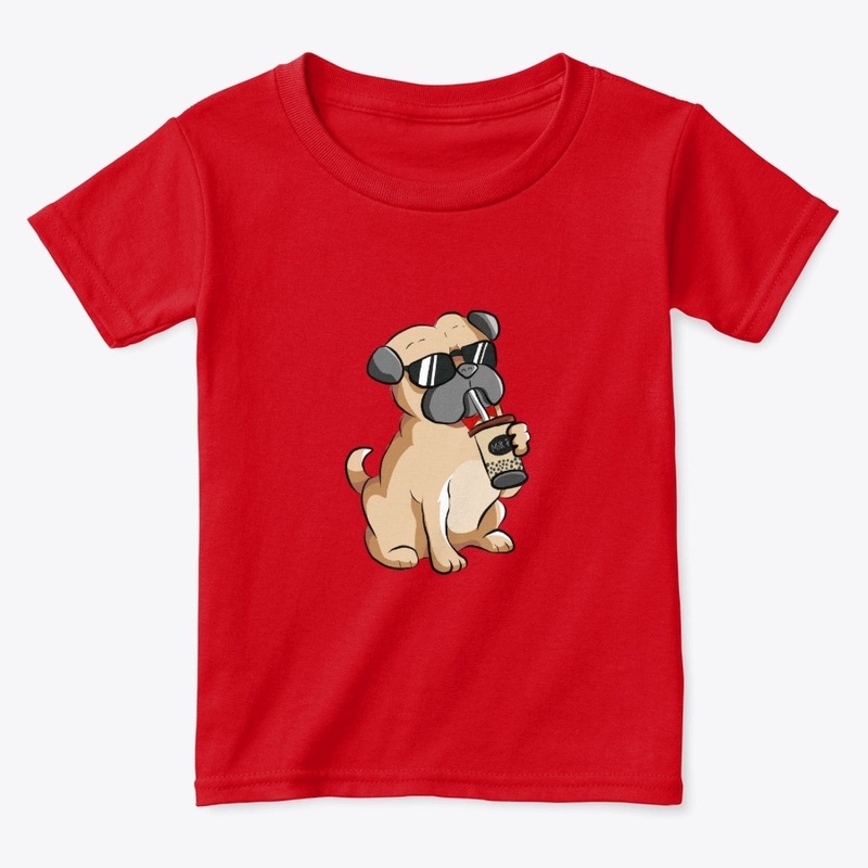 My dog drinks a funny milk t-shirt