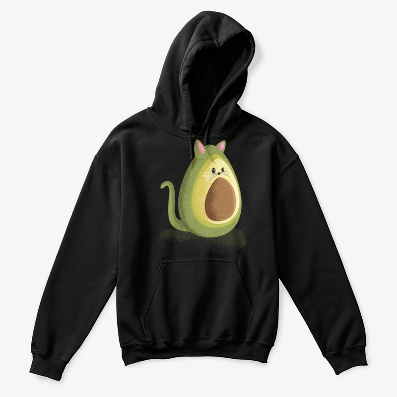 Cat Lover Avocado Lover Gift