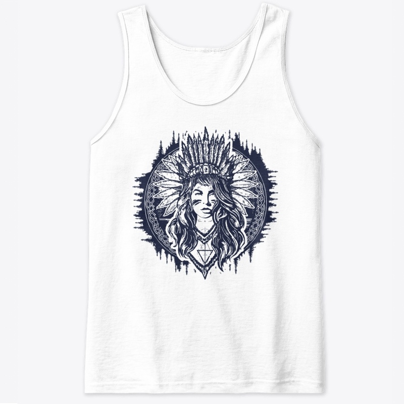 tee-shirt imprimé éthnique