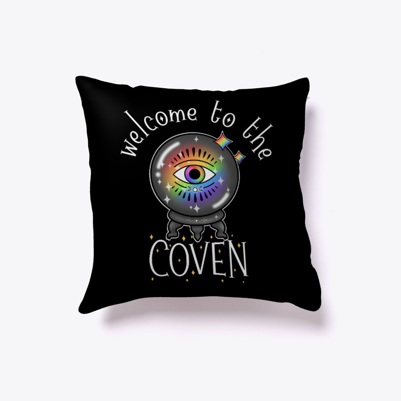 Welcome Pillow (Blk)
