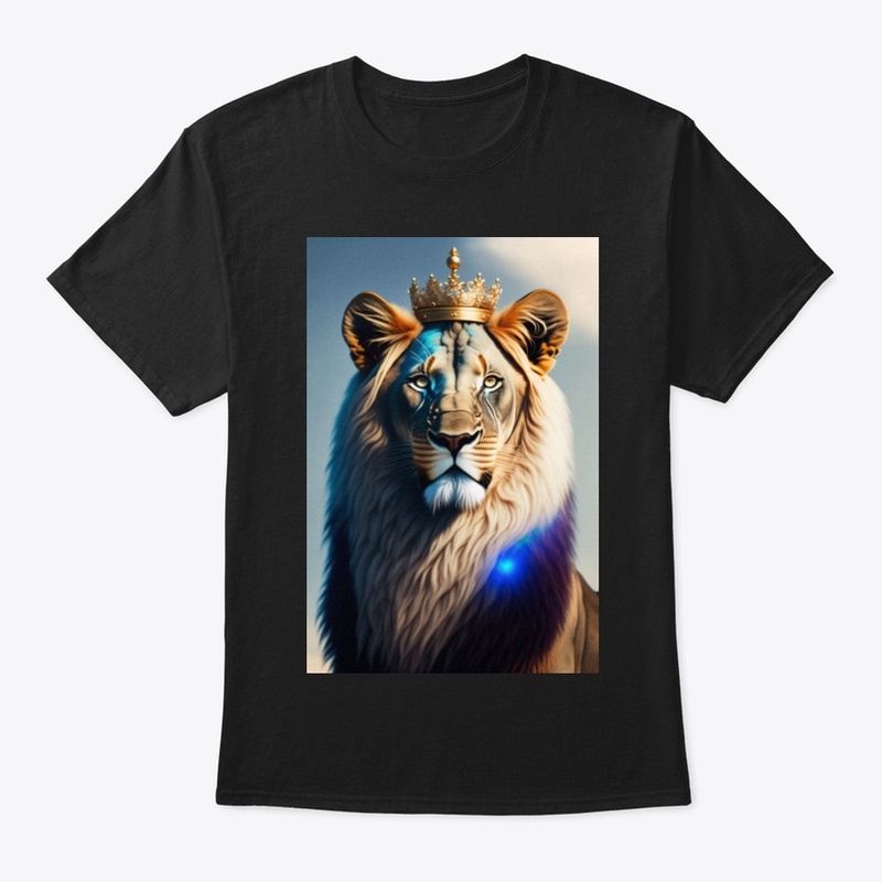 Crowned lion