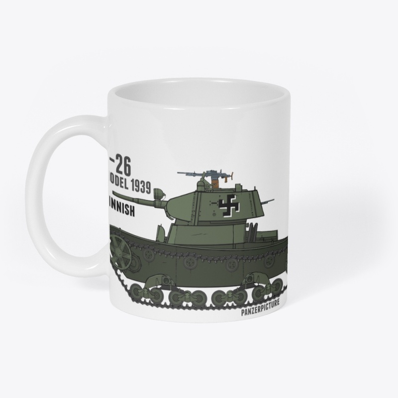 Finnish T-26 Model 1939. T-Shirt