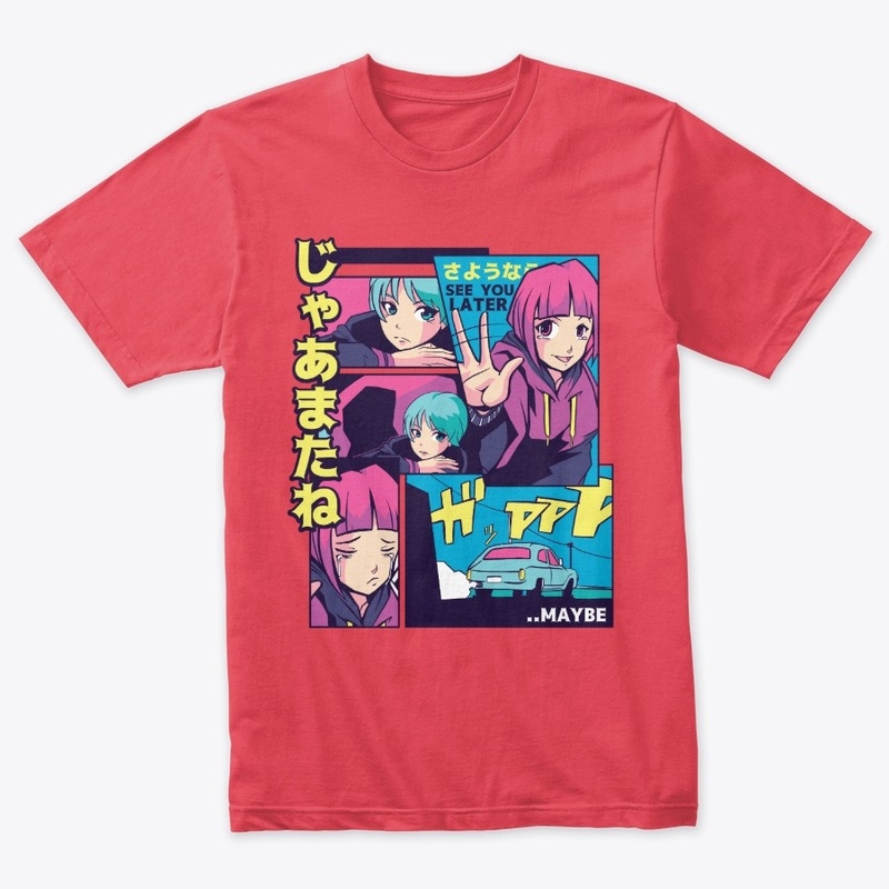 Anime Vaporwave See You Later Maybe