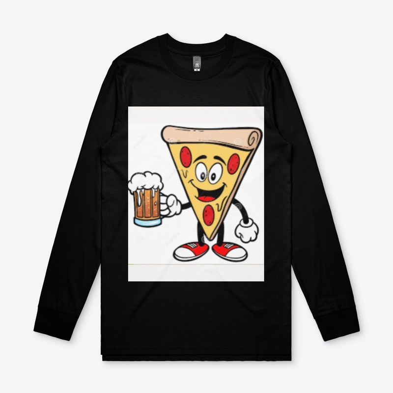 Pizza and beer t shirt