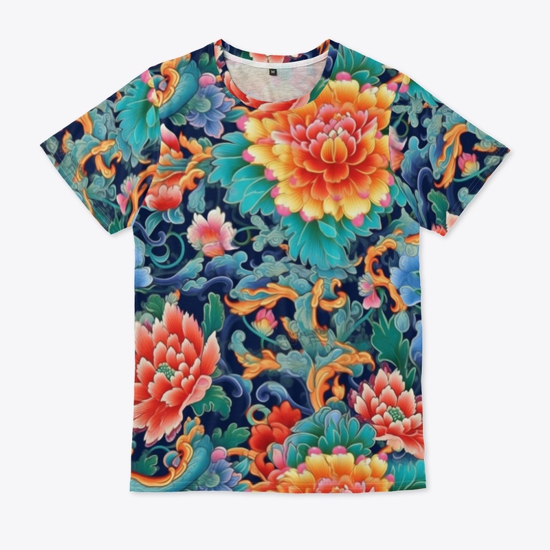 Floral Chinese Intricate pattern