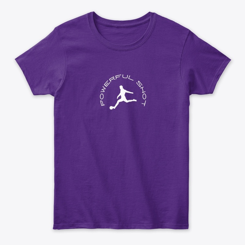 Soccer: Powerful Shot 3 White Logo