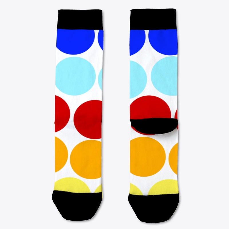 Rainbow Colored Dots