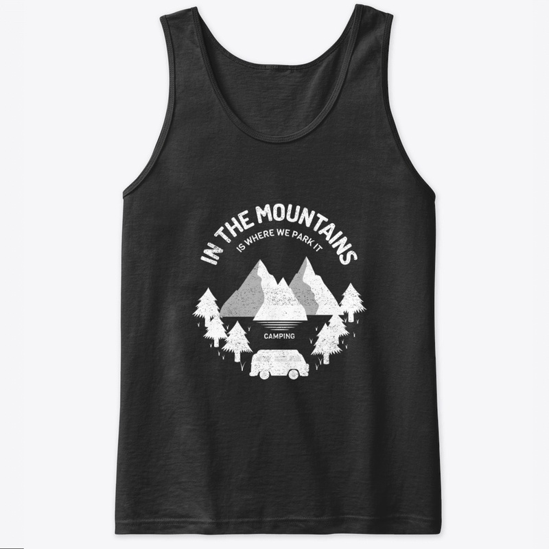 In The Mountains Camping Design
