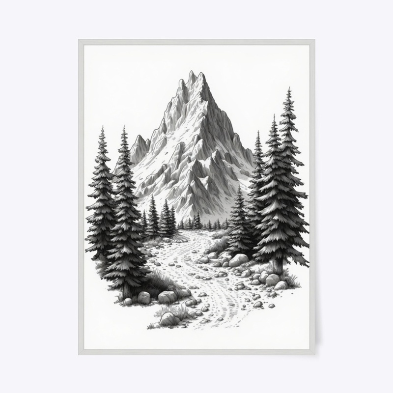 Mountains Wall Art | BREXALON