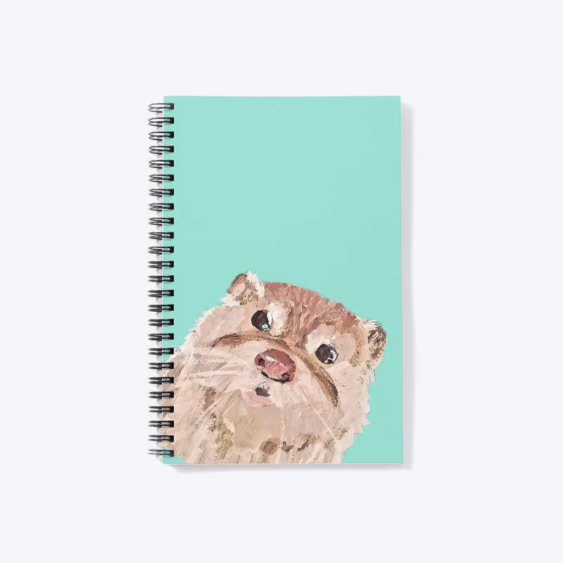 Peek-a-boo otter