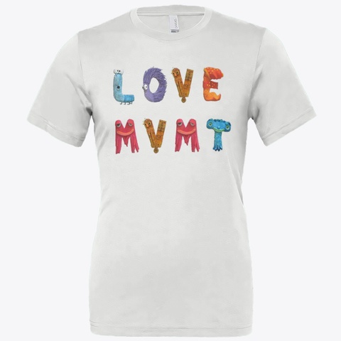 Animations Of Love White T-Shirt Front