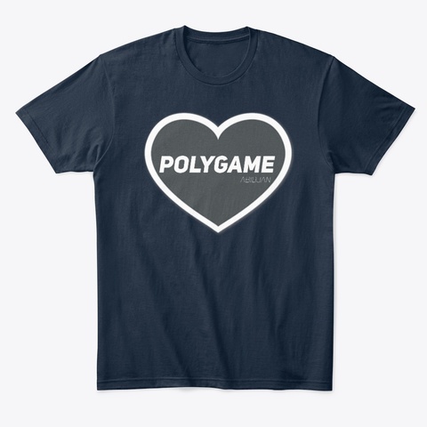 Polygame New Navy Camiseta Front