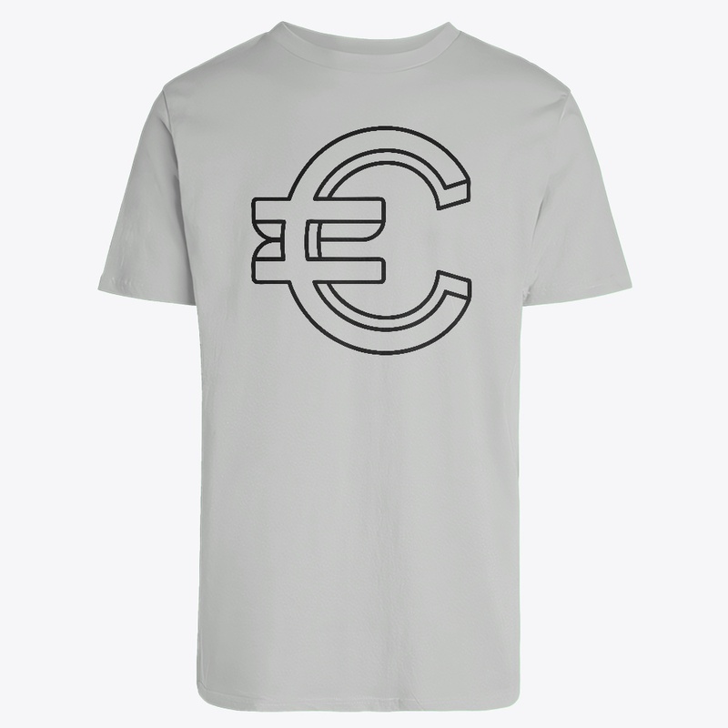 euro, coin, sign, graphics, 3D