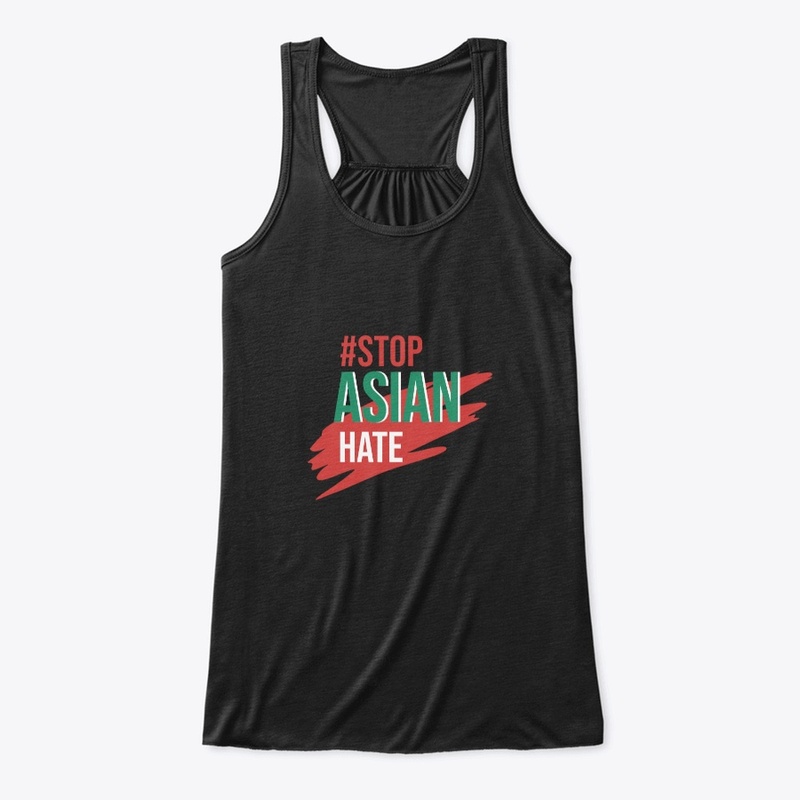 stop asian hate we are human tanktop