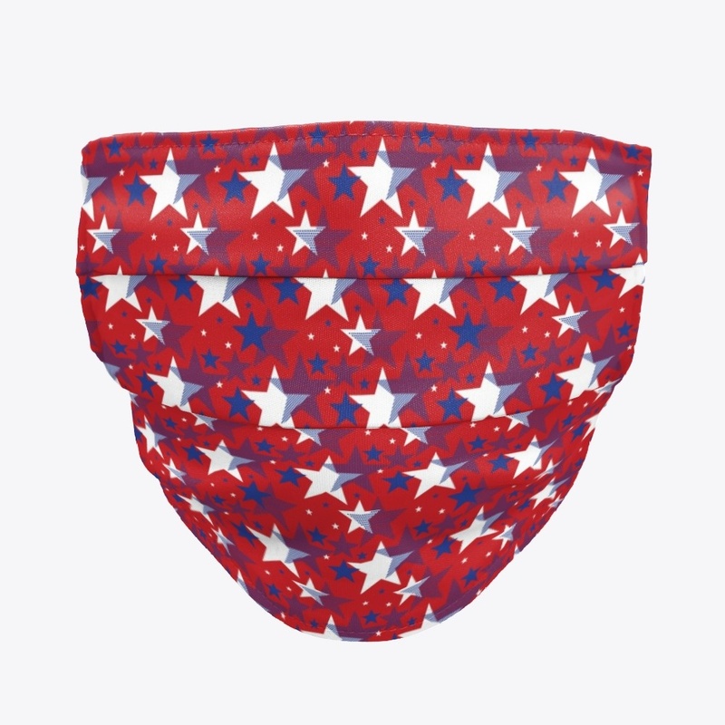 Mask with stars.