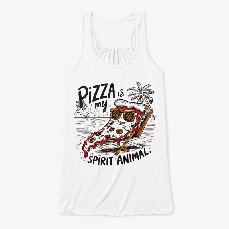 Beach Slice: Pizza Lover's Tee
