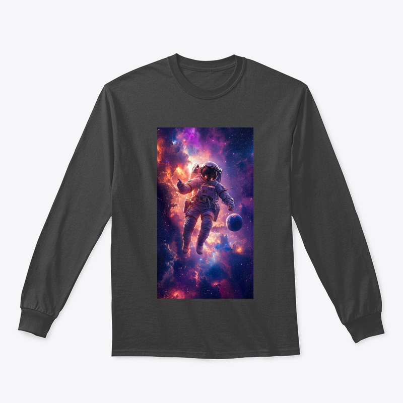Astronaut Fly To The Universe