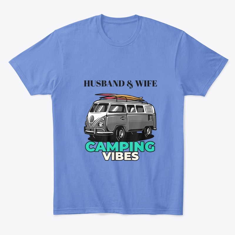 husband & wife camping vibes