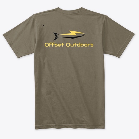 Offset Outdoors Originals  Venetian Gray Camiseta Back