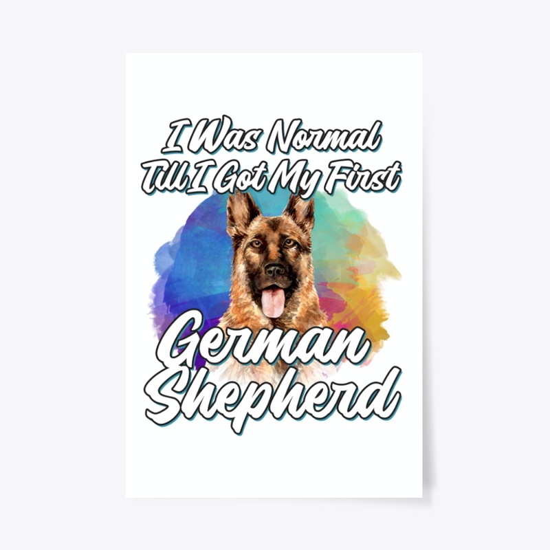 German Shepherd Lover Gift, Normal Till