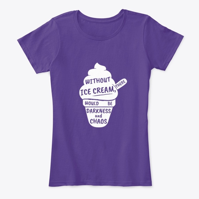 Darkness without ice cream!