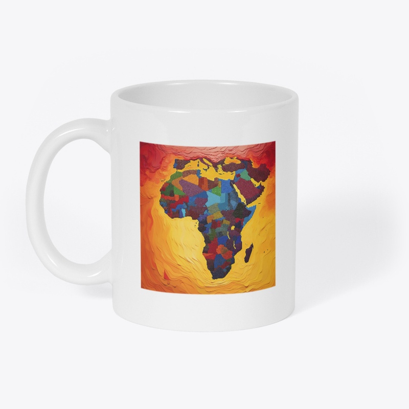 An African Warrior - Design 1