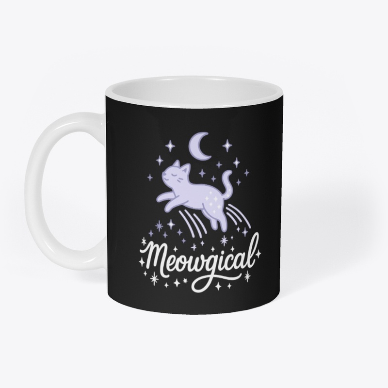 Meowgical Cat Lover T-shirt