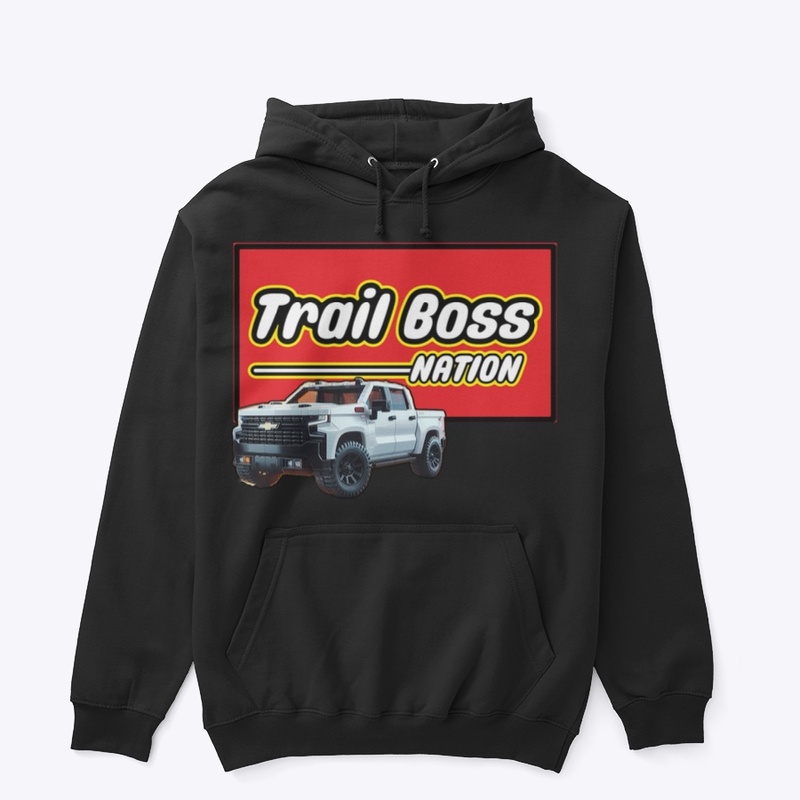 White Trail Boss LEGO Hoodie