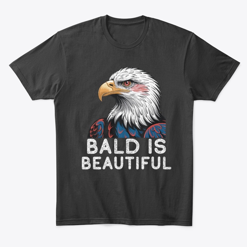 Bald Is Beautiful, American Flag Eagle 
