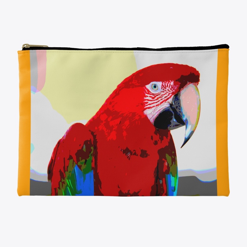 Neon Parrot by Michelle