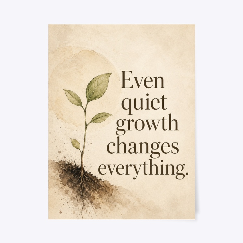 Quiet Growth Botanical Wall Art