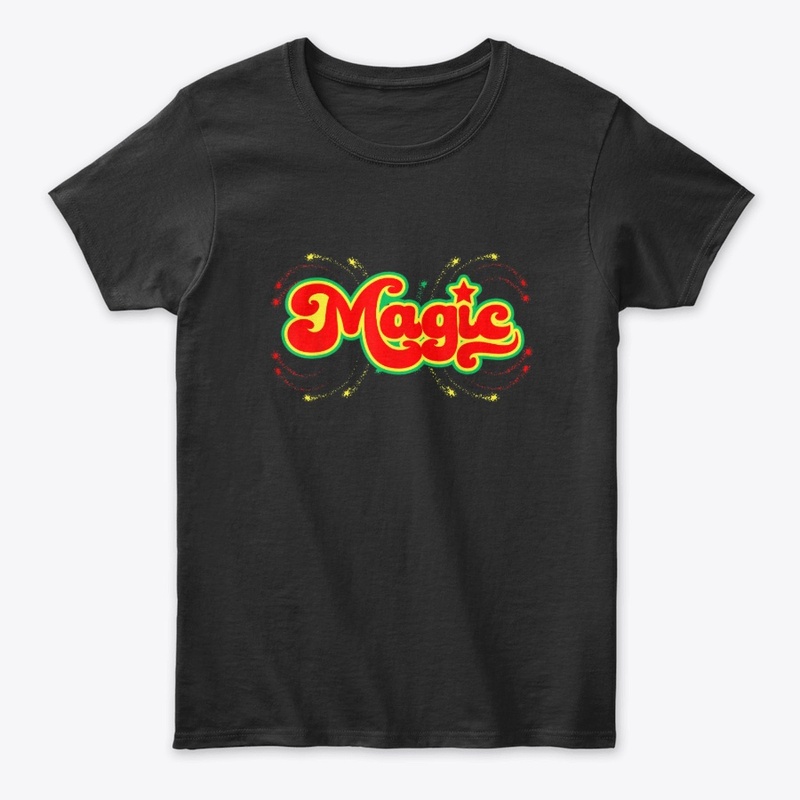Black Girl Magic Retro T-Shirt