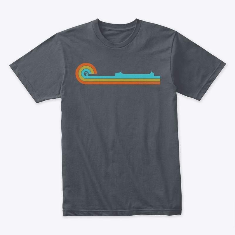 Michigan Retro Cargo Ship
