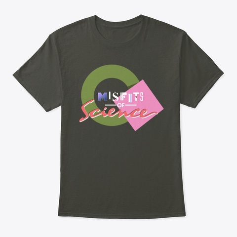 Misfits Of Science Smoke Gray T-Shirt Front