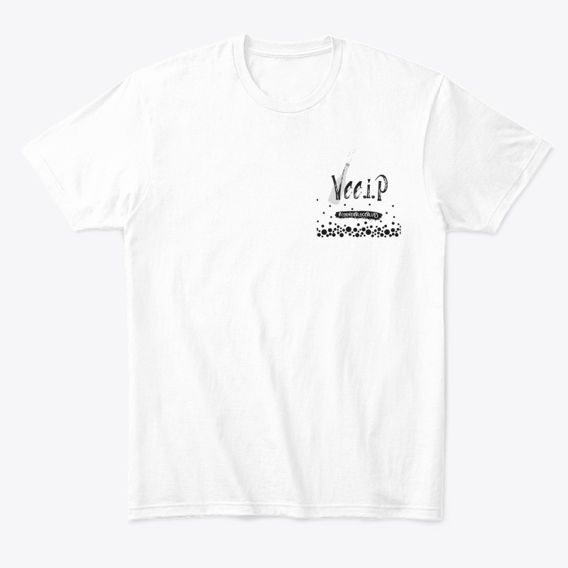 Vee.I.P Black Logo Design