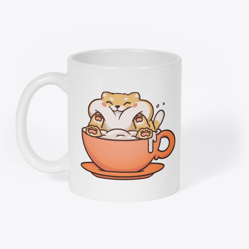Hamster in a coffee cup