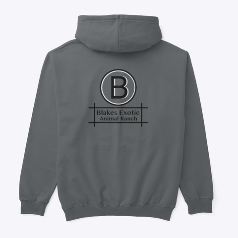 B.E.A.R. Tortoise Logo Charcoal Kaos Back