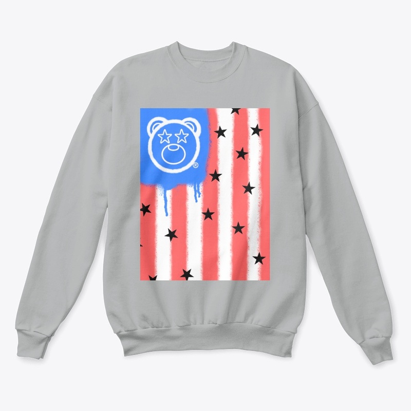 Artsy Bear USA Heritage Sweatshirt