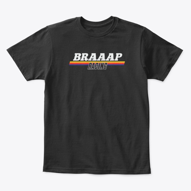 Braaap logo retro motocross