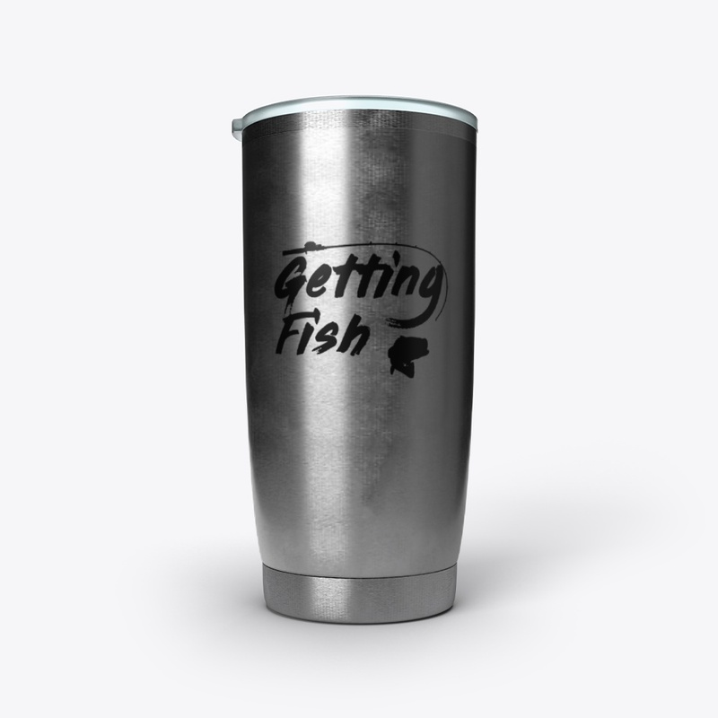 THE GettingFish Tumbler, Black Logo