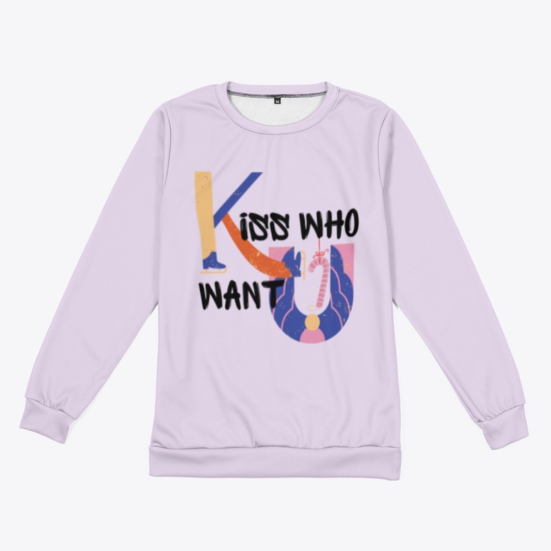 LGBTQ Christmas Kiss Who You Want Tees