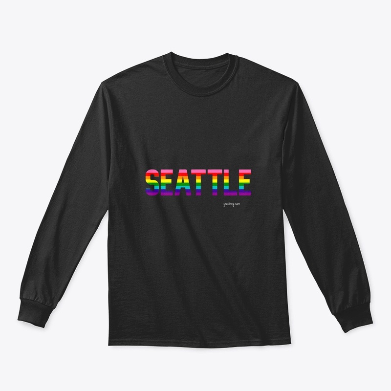 Seattle Pride Rainbow Flag Apparel