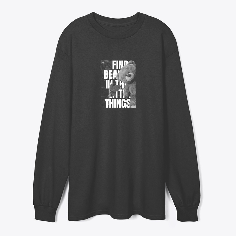 Teddy bear typography tshirt 