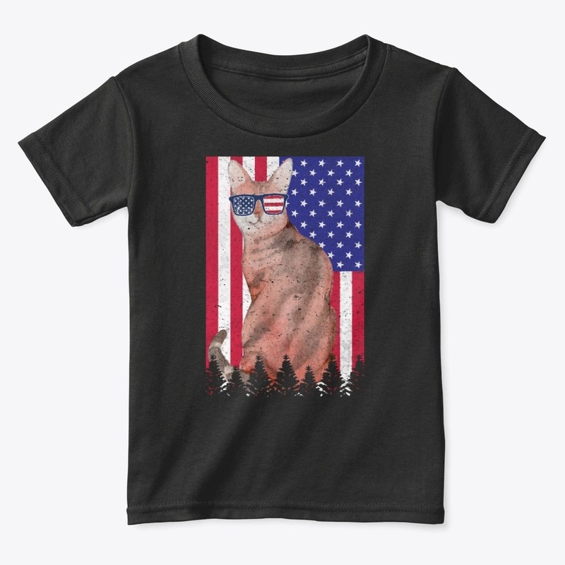 BENGAL PATRIOTIC CAT USA PRIDE AMERICAN 