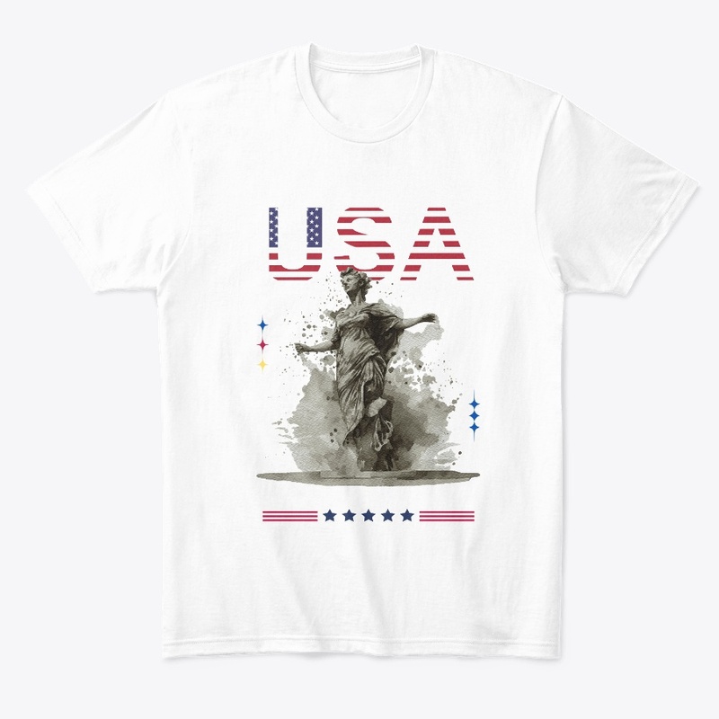 USA,symbol USA,T-shirt
