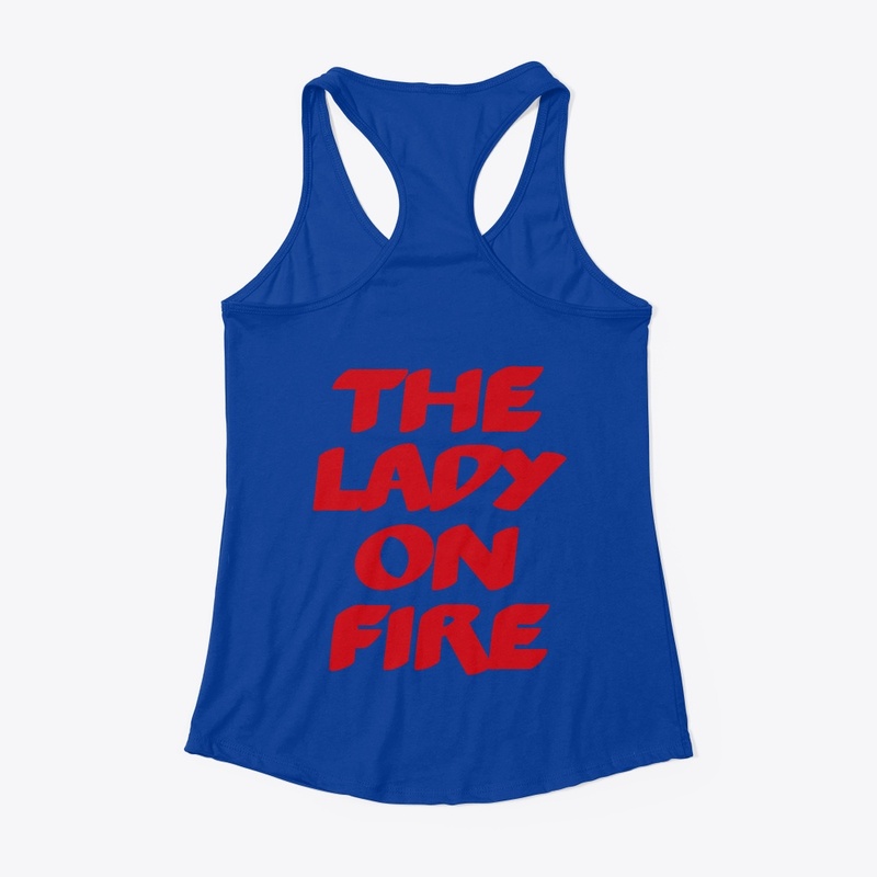 The lady on fire 