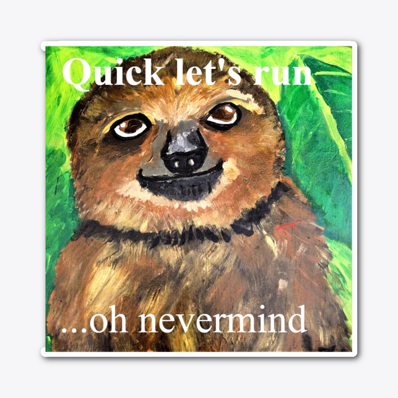 quick run..oh nevermind