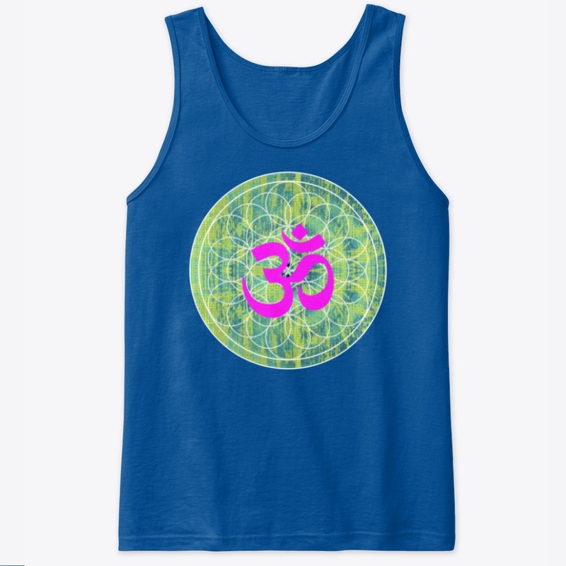 Sacred Geometric Flower OM AUM