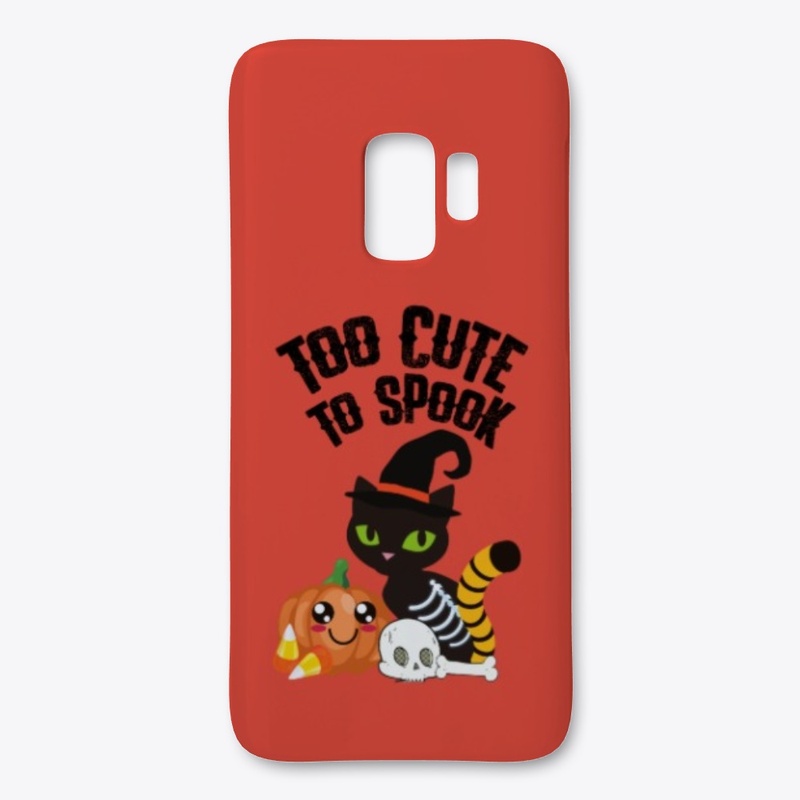 Cute Halloween Pumpkin Black Cat